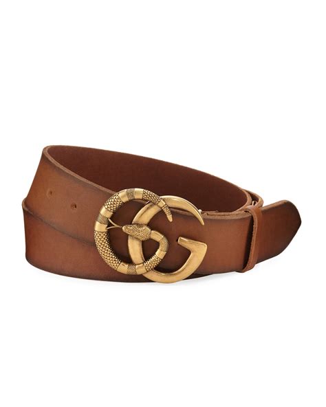 gucci men's cuoio toscano snake gg belt|gucci toscano snake belt.